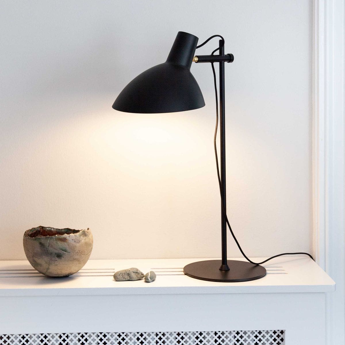 739165 Metropole lampa biurkowa czarna