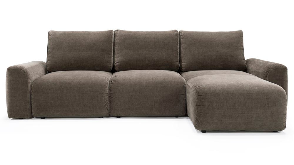 Norum U Shape Sofa Bed With Chunky Arms 411