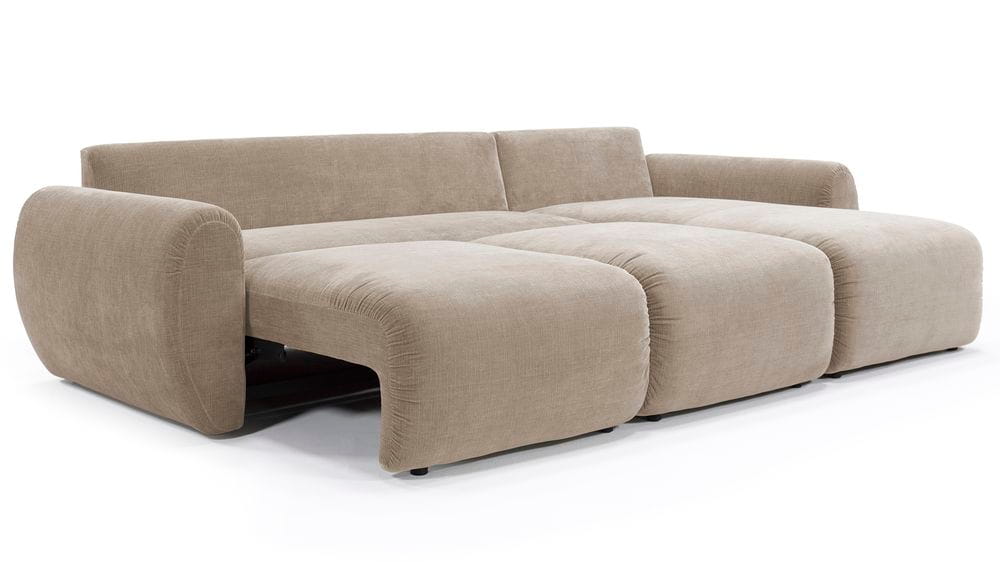 Norum Sofa Bed Chaise With Curve Arms 417
