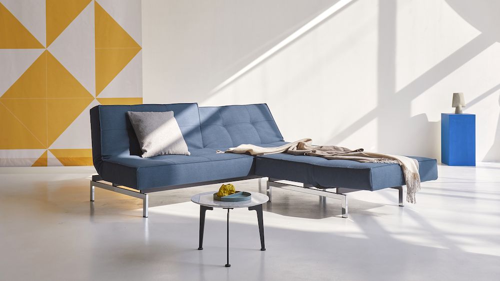 Splitback Chrome Sofa 580 03