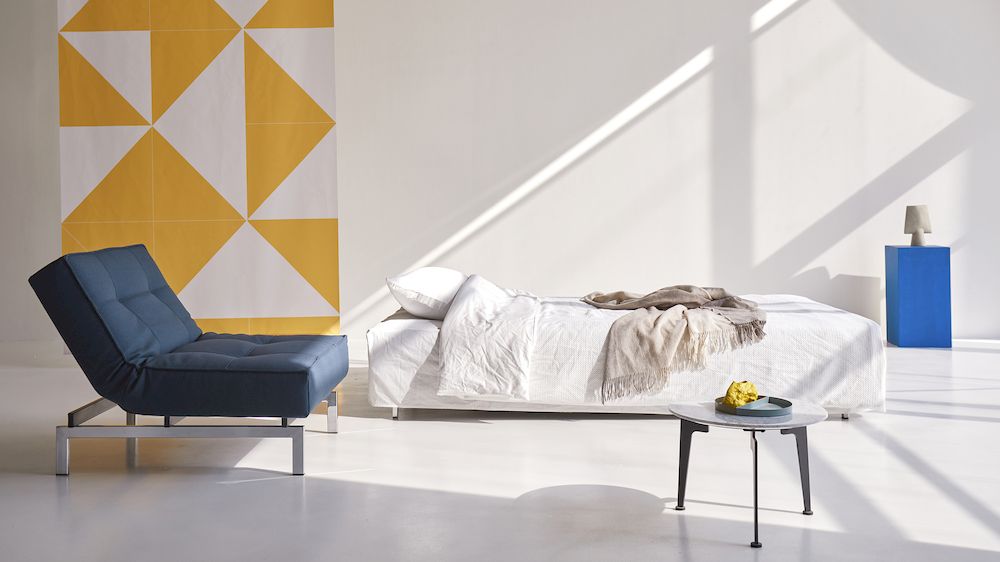 Splitback Chrome Sofa 580 05