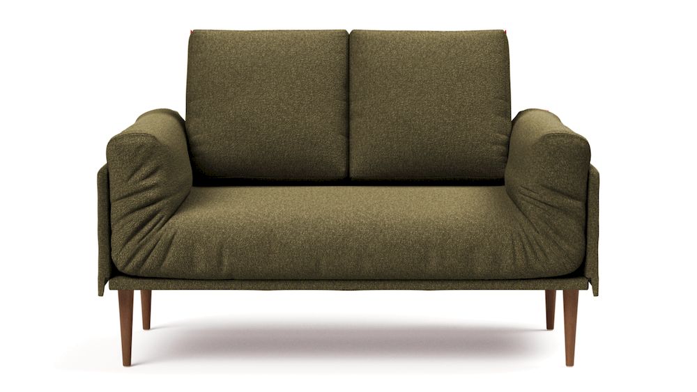 Sofa Rollo Styletto tkanina boucle forest green 535