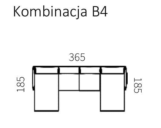 arthon sofa b4 wymiary