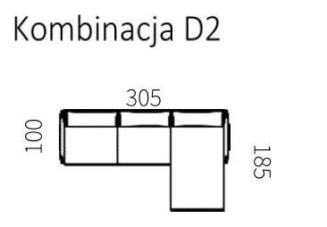 arthon sofa D2 wymiary