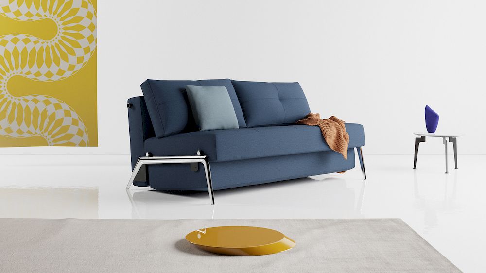 cubed 160 sofa aluminium 1