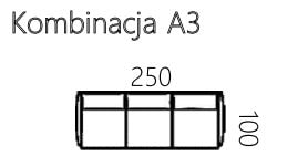 kayto sofa a3 wymiary