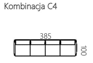 kayto sofa c4 wymiary