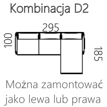 kayto sofa d2 wymiary