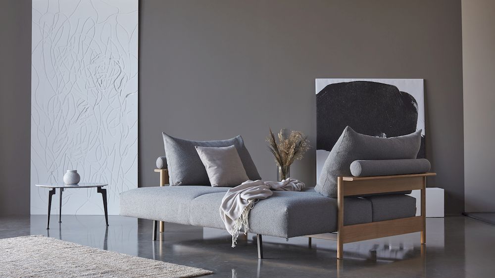 MALLOY WOOD sofa rozkładana