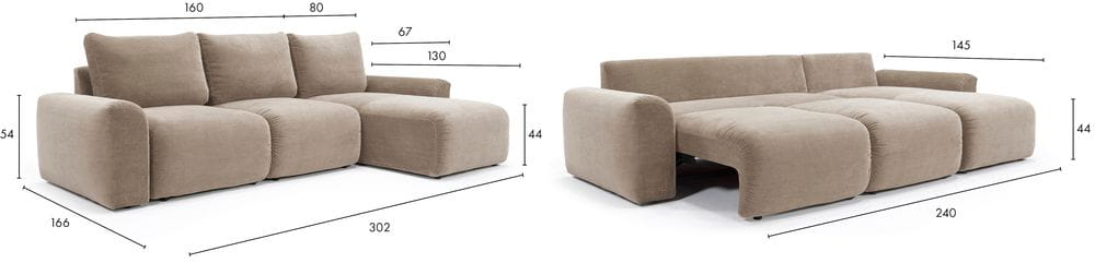 Norum Sofa wymiary