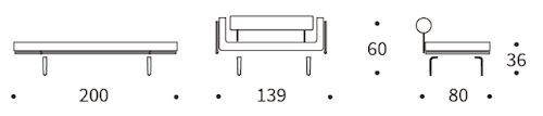 rollo bow dimensions