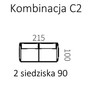 arthon sofa c2 wymiary