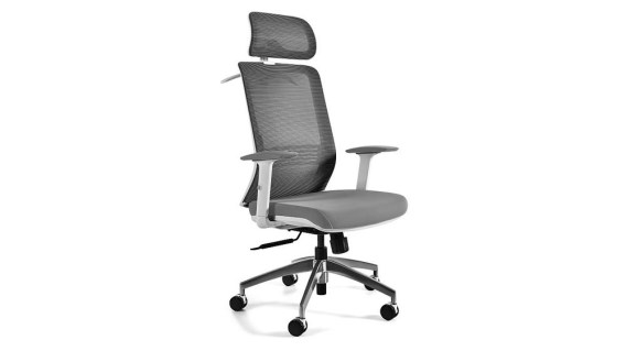 ASOS, fotel biurowy, fotel ergonomiczny, czarny fotel obrotowy