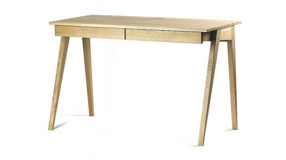 BIURKO PIKO, BIURKO DĘBOWE, BIURKO Z SZUFLADAMI, SZYSZKA DESIGN