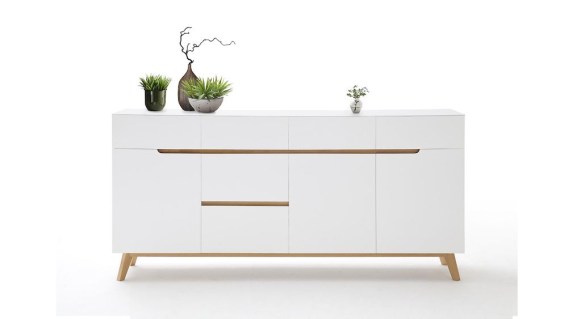 CERVO KOMODA BIAŁA LAKIEROWANA 48645WB