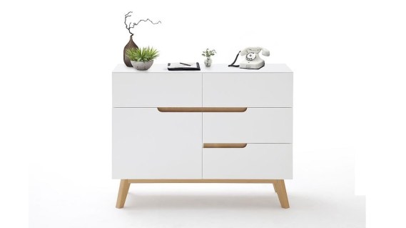 CERVO KOMODA BIAŁA LAKIEROWANA 48642WB