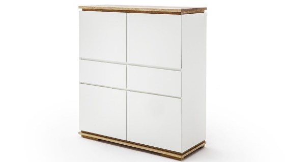 CHIARO KOMODA WYSOKA BIAŁY MAT 48448AW1