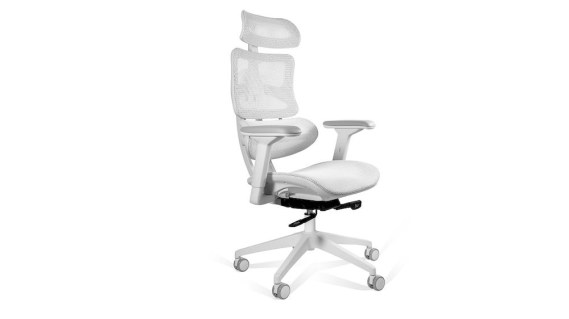 ERGOTECH WHITE fotel biurowy