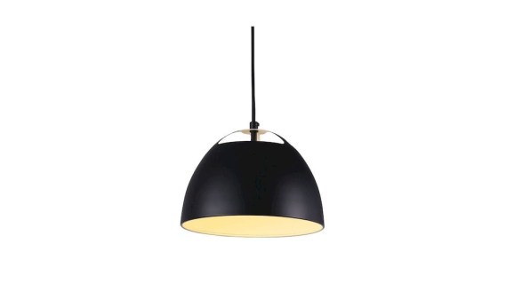 FJORD, 735273,  czarna lampa sufitowa, lampy nowoczesne, lampy do salonu, lampy wiszące nad stół, skandynawskie lampy sufitowe