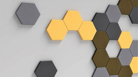 HEXA EDGE M - FLUFFO SOFT panele ścienne