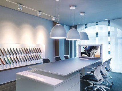 ARTEMIDE NUR GLOSS SOFFITO HALO, CZARNA