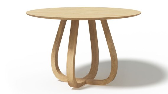 OKRĄGŁY STÓŁ, STÓŁ DĘBOWY, SZYSZKA DESIGN