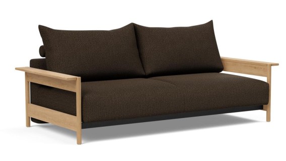 MALLOY WOOD, sofa z funkcją spania, sofa z dużą powierzchnią spania, duńskie sofy rozkładane