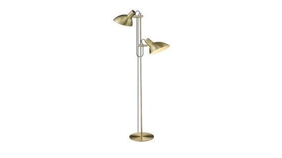 METROPOLE lampa podłogowa 2R MOSIĄDZ