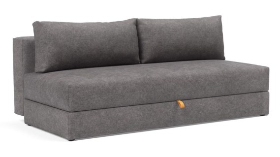 OSVALD, sofa rozkładana, sofa z funkcją spania, sofa z poduszkami, sofa w stylu skandynawskim