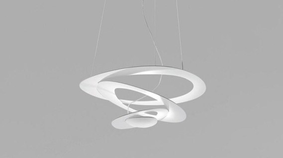 ARTEMIDE PRICE MINI SOSPENSIONE, nowoczesny żyrandol, biała lampa sufitowa, włoska lampa sufitowa, nowoczesna lampa nad stół 