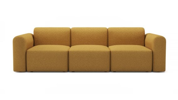 RUND, sofa modułowa, kombinacja A3L, duńskie sofy, modułowe meble