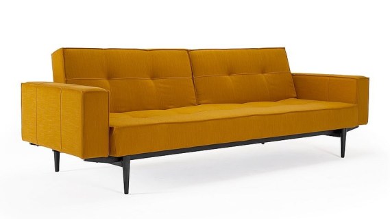 SPLITBACK STYLETTO, sofa rozkładana, sofa z podłokietnikami, nowoczesna sofa, sofa z regulowanym oparciem