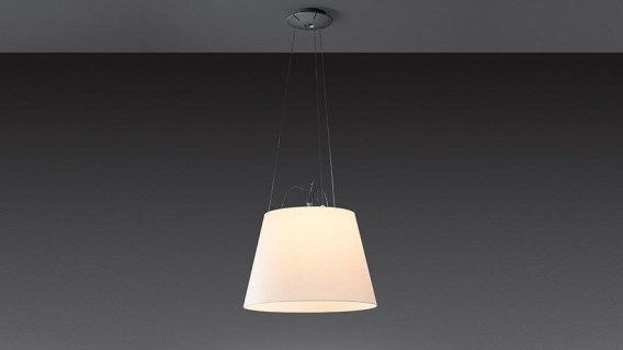 ARTEMIDE TOLOMEO MEGA SOSPENSIONE, WŁOSKA LAMPA WISZĄCA, NOWOCZESNE LAMPY SUFITOWE, ARTEMIDE LAMPY