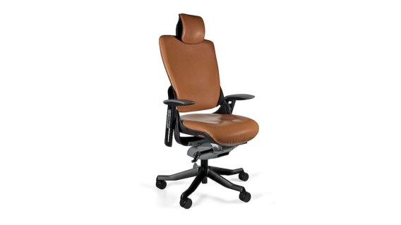 WAU 2 fotel biurowy skóra W-709-W-FL