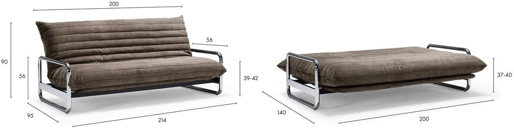 Lomira Quiltus Sofa Bed 411