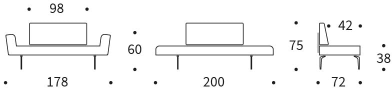 zeal straw sofa wymiary